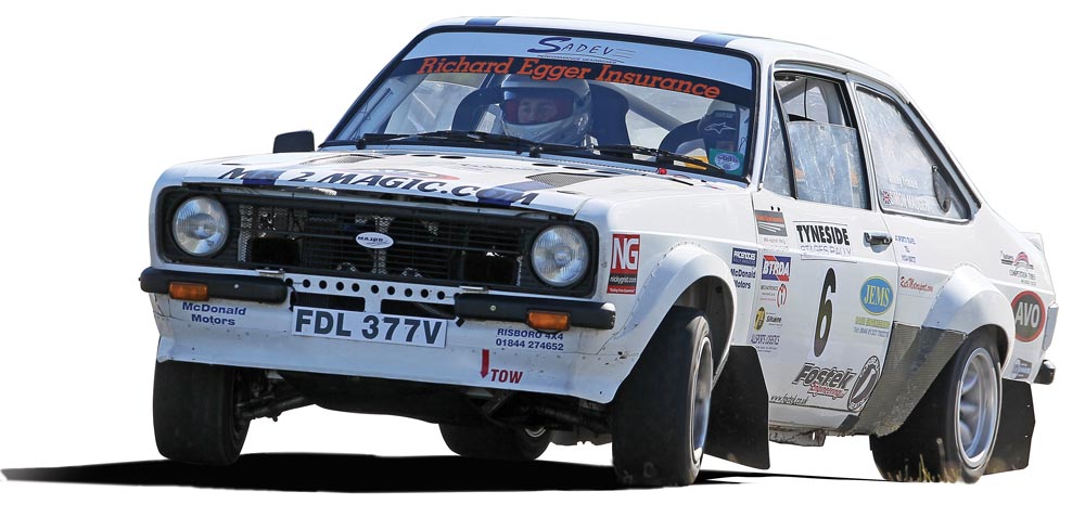 Simon-Mauger-Escort Simon Mauger Escort Rally Car